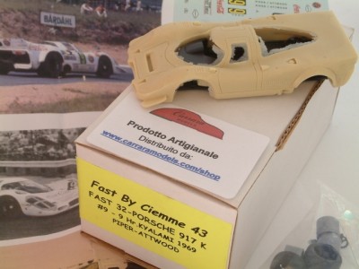 Kit Porsche 917 K # 9 Piper / Attwood 9 Hr Kyalami 1969 - Resin Kit 1:43